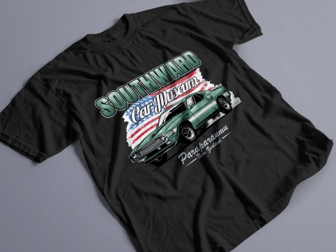 Southwards Tee - GT500 Mustang BLACK