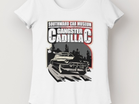 Southwards Tee (Ladies Cut) - Gangster Cadillac